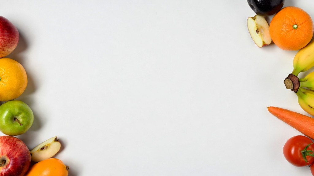 Fresh produce background